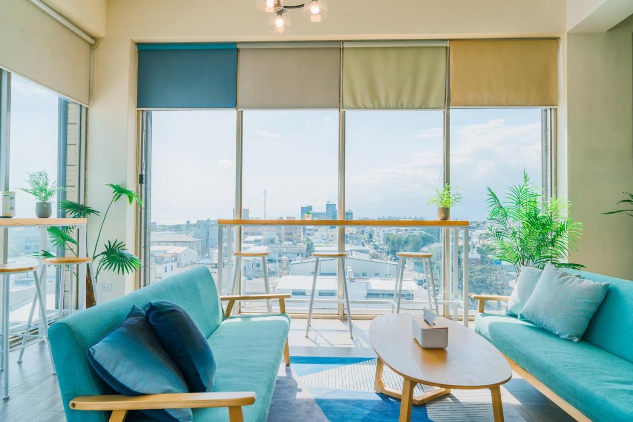Fun Trip - Fu May Sea View Holiday House L 無敵海景交誼廳 L 附汽機車租賃 L T'ai-tung Εξωτερικό φωτογραφία