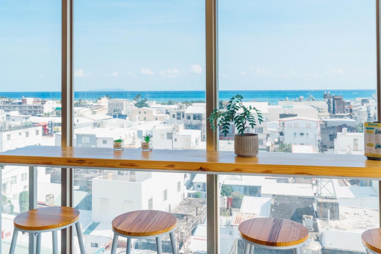 Fun Trip - Fu May Sea View Holiday House L 無敵海景交誼廳 L 附汽機車租賃 L T'ai-tung Εξωτερικό φωτογραφία